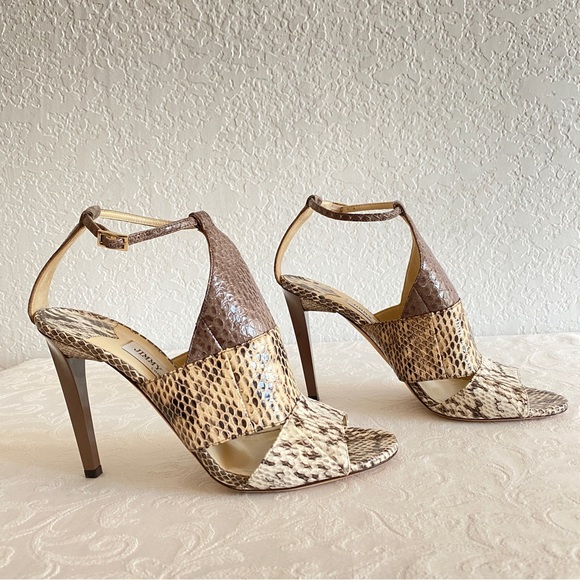 Jimmy Choo Python Sandals - Picture 2 of 9